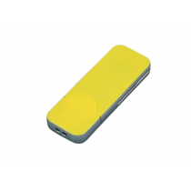 Флешка в стиле I-phone прямоугольной формы, желтая