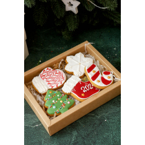 Пять новогодних мини пряников