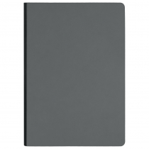Ежедневник Spark А5, недатированный, серый, вид спереди
