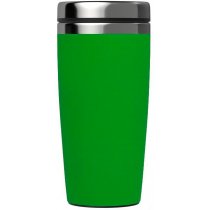 Термостакан Эльбрус с прорезиненным покрытием, красный