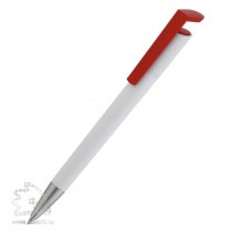 Ручка шариковая «Chuck», белая с красным