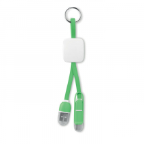 Брелок с usb проводом Key Ring C, красный Брелок с usb проводом Key Ring C, красный