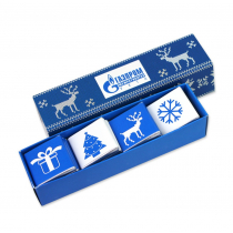 Пенал «Лесенка» на 16 плиток тёмного шоколада с логотипом