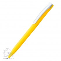Шариковая ручка Pin Soft Touch, желтая