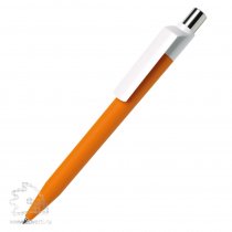 Шариковая ручка «Dot» с белым клипом Maxema