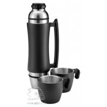 Термос «Wave Grip» с ручкой и 2 чашками, 700 мл