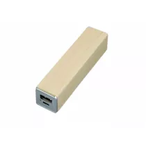 Деревянное универсальное зарядное устройство power bank, коричневый Деревянное универсальное зарядное устройство power bank, коричневый