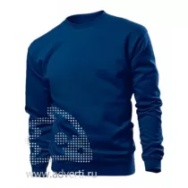 Толстовка Sweatshirt, мужская, синяя Толстовка Sweatshirt, мужская, синяя