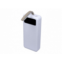 Внешний аккумулятор power bank с фонариком 30000 Mah, чёрный
