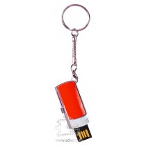 USB-флешка c выдвигающимся чипом, красная