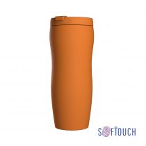 Термостакан Монтана, soft touch, оранжевый Термостакан Монтана, soft touch, оранжевый