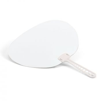 Веер Opahalo с белой ручкой