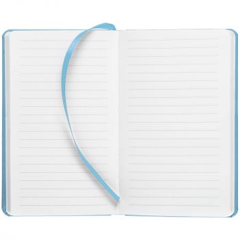 Блокнот «Freenote Wide», голубой, открытый