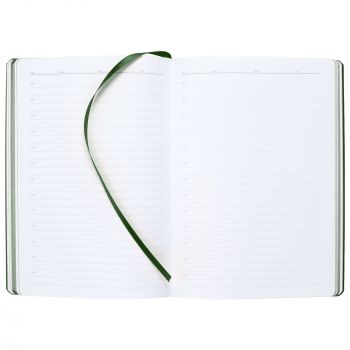 Ежедневник «Brand Tone», А5, зеленый, открытый
