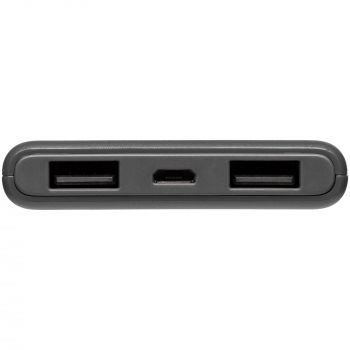 Внешний аккумулятор Uniscend Full Feel Color 5000 мАч, серый, порты