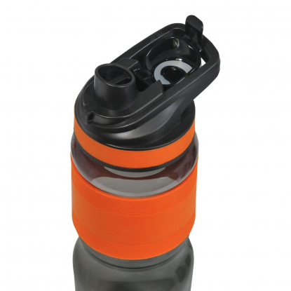 Спортивная бутылка для воды Corsa Portobello, оранжевая, крышка