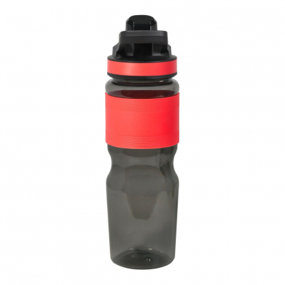 Спортивная бутылка для воды Corsa Portobello, красная, оборотная сторона