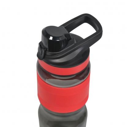 Спортивная бутылка для воды Corsa Portobello, красная, крышка