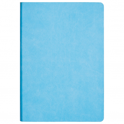 Ежедневник Latte, голубой с синим