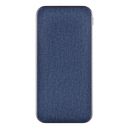 Внешний аккумулятор, Tweed PB, 10000 mah, синий, вид спереди