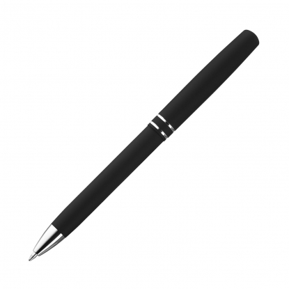 Шариковая ручка soft-touch Consul, черная