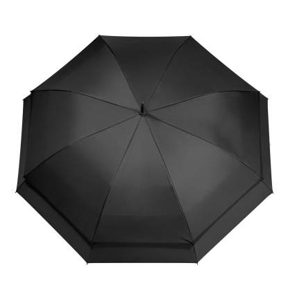 Зонт-трость Bora Portobello, полуавтомат, черный