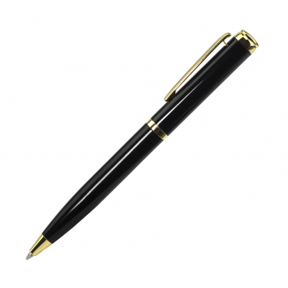 Шариковая ручка Sonata BP, чёрная с золотистым