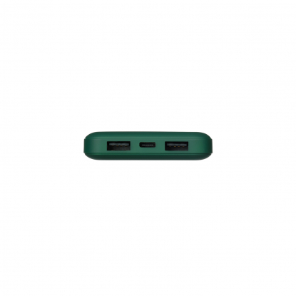 Внешний аккумулятор Elari Plus, soft touch, зеленый