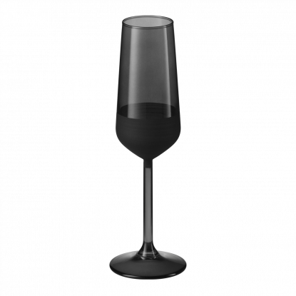 Подарочный набор 2 бокала для шампанского Black Edition в коробке, бокал