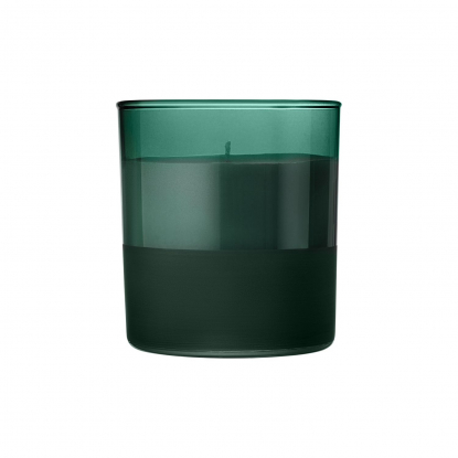 Ароматическая свеча Emerald, зеленая