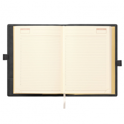 Ежедневник-портфолио Clip NEO недатированный в подарочной коробке, черный