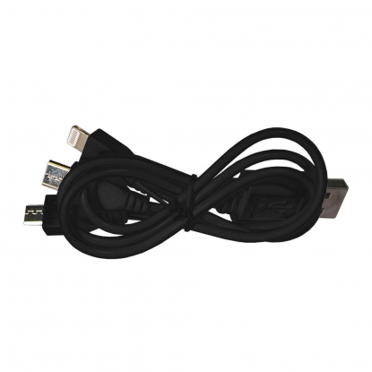 Кабель 3в1: Micro USB, Lightning, Type-C