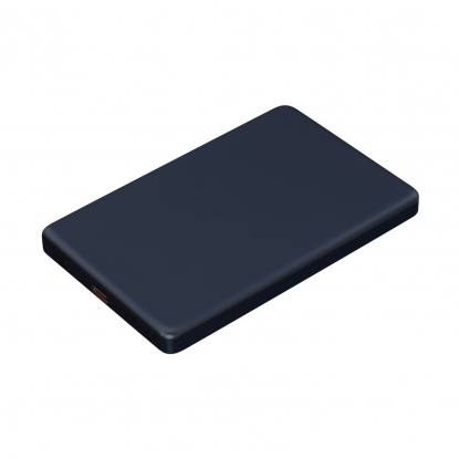 Внешний аккумулятор Atlantis PD 5000mAh с функцией беспроводной зарядки 15W, синий
