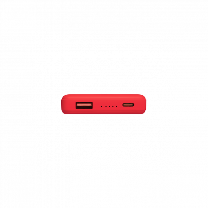 Внешний аккумулятор Largo PD 5000mAh с функцией беспроводной зарядки 15W, красный