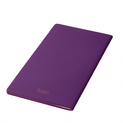 Блокнот Alpha slim, фиолетовый
