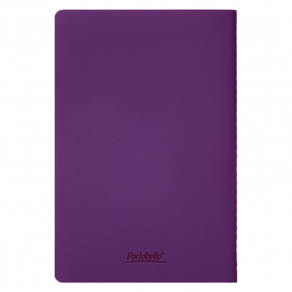 Блокнот Alpha slim, фиолетовый