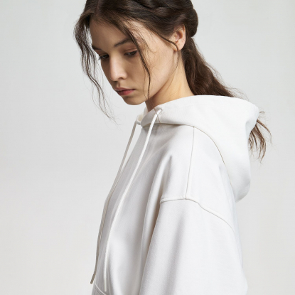 Худи релакс унисекс ADVENTURE, белое