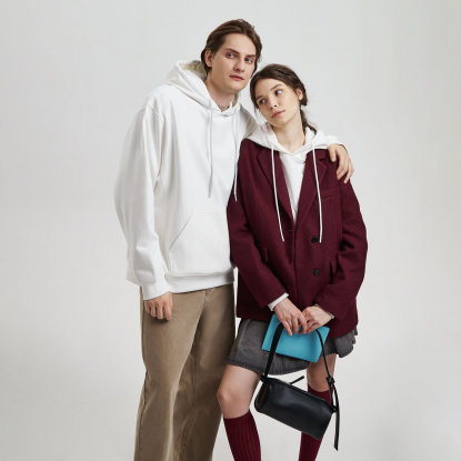 Худи релакс унисекс ADVENTURE, белое