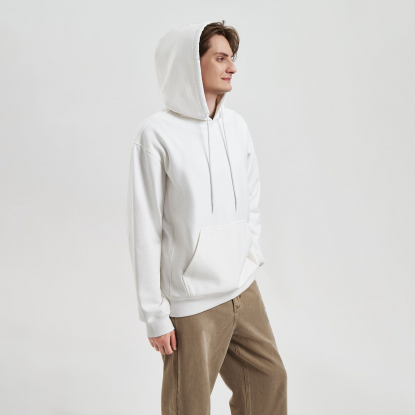 Худи релакс унисекс ADVENTURE, белое