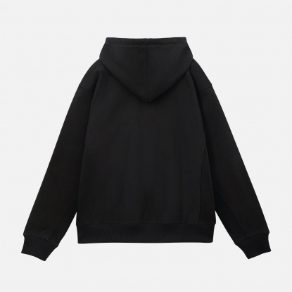 Худи релакс унисекс ADVENTURE, черное