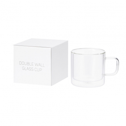 Кружка стеклянная с двойными стенками Luna