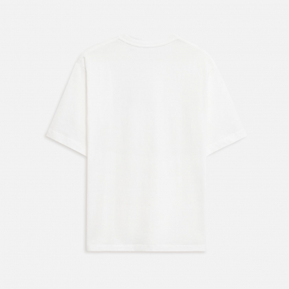 Футболка унисекс RUST NEO, молочно-белая