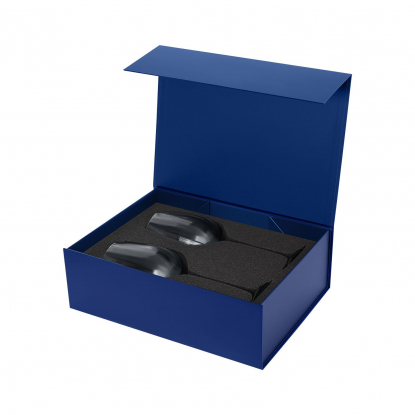 Подарочный набор 2 бокала для вина Бланш, синий