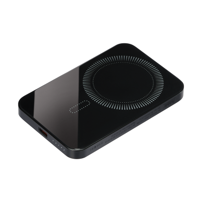 Внешний аккумулятор Artex PD 5000mAh с функцией беспроводной зарядки 15W, черный