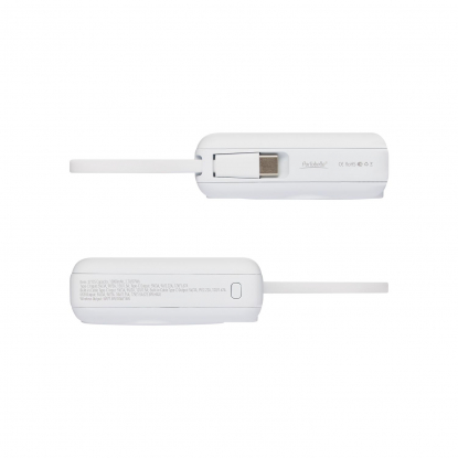 Внешний аккумулятор с подсветкой Риттер PD (Ritter PD) 10000mAh с функцией беспроводной зарядки 15W, белый