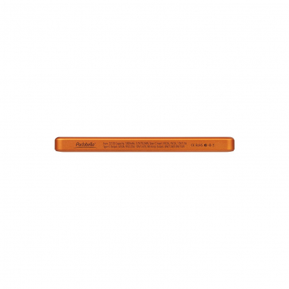 Внешний аккумулятор Atlantis PD 5000mAh с функцией беспроводной зарядки 15W, оранжевый