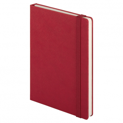 Ежедневник Summer time BtoBook, недатированный, красный, тонированный блок