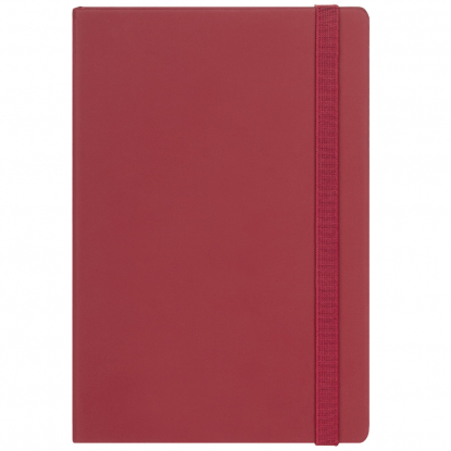 Ежедневник Alpha BtoBook, недатированный, красный, вид спереди