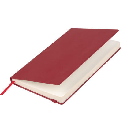 Ежедневник Alpha BtoBook, недатированный, красный, жёсткая обложка