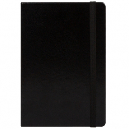 Ежедневник Voyage BtoBook, недатированный, чёрный, вид спереди